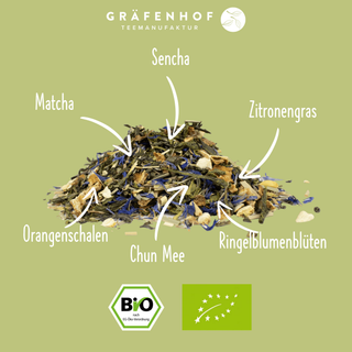 Bio Matcha Sinaasappel