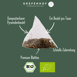 Japan Sencha, 15 piramidezakjes