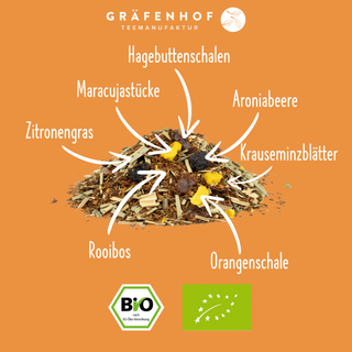 Bio Passievrucht sinaasappel