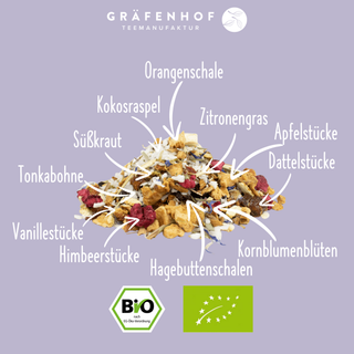 Bio Framboos Vanille Kokos