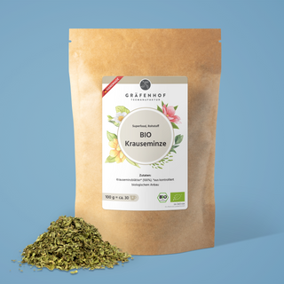 Bio Thee met groene munt