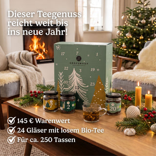 Bio Thee adventskalender 2025