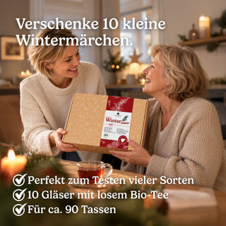 BIO Wintertheebox, theeset
