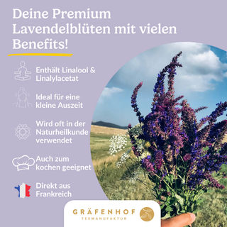 Bio Lavendel bloemen