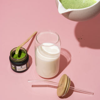 Matcha latte glas (500ml)