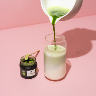 Matcha latte glas (500ml)