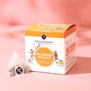 Vitaliteitsthee Balanced, 15 piramidezakjes