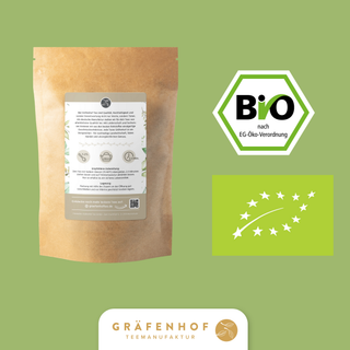 BIO Japan Sencha Tee Gräfenhof - Rückseite