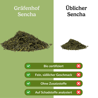 BIO Japan Sencha Tee Gräfenhof - USP's