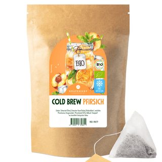 Bio IJsthee perzik (koud brouwsel)