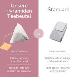 Bosbessenmix, 15 piramidezakjes