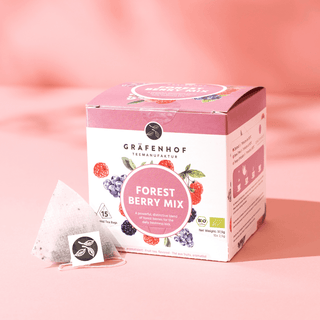 Bosbessenmix, 15 piramidezakjes