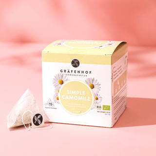 Eenvoudige kamillethee, 15 piramidezakjes