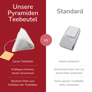 Pittig Gebakken Appel, 15 piramidezakjes