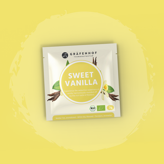 Zoete vanillethee, 15 piramidezakjes